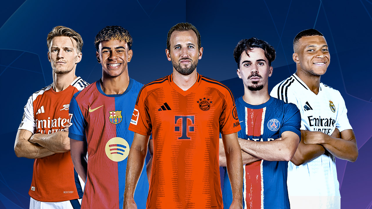 Harry Kane, Lamine Yamal, Mbappe