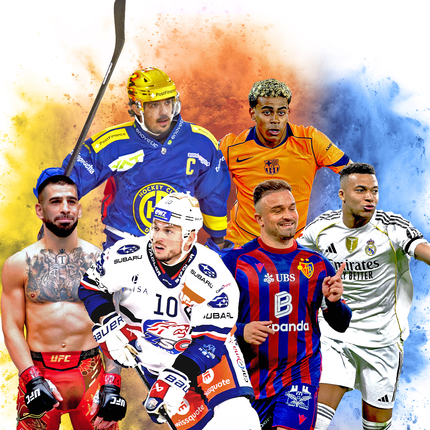 blue Sport, DAZN, MySports