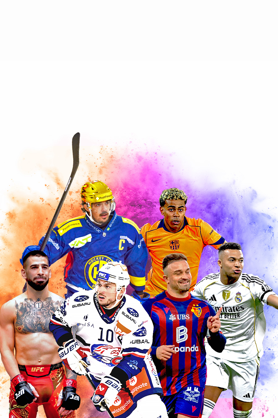 blue Sport, DAZN, MySports